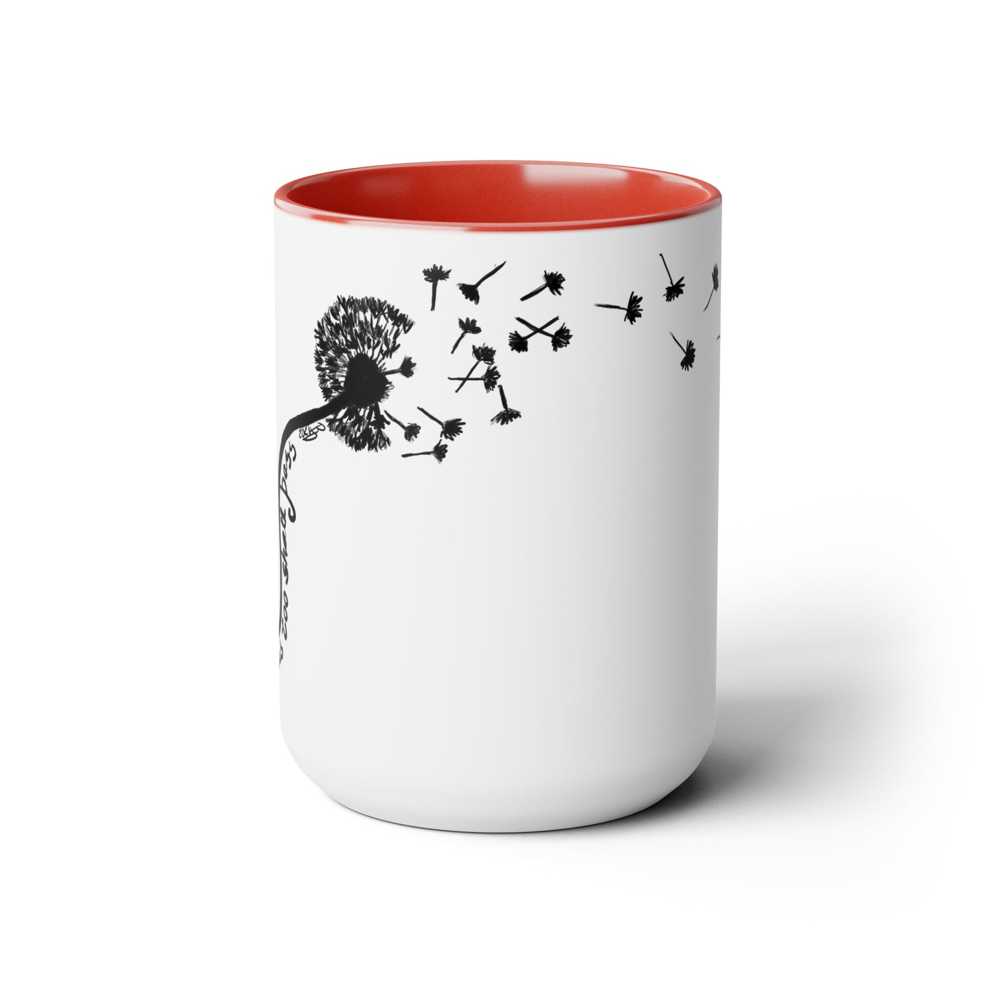 This too shall pass Two-Tone Coffee Mugs, 15oz