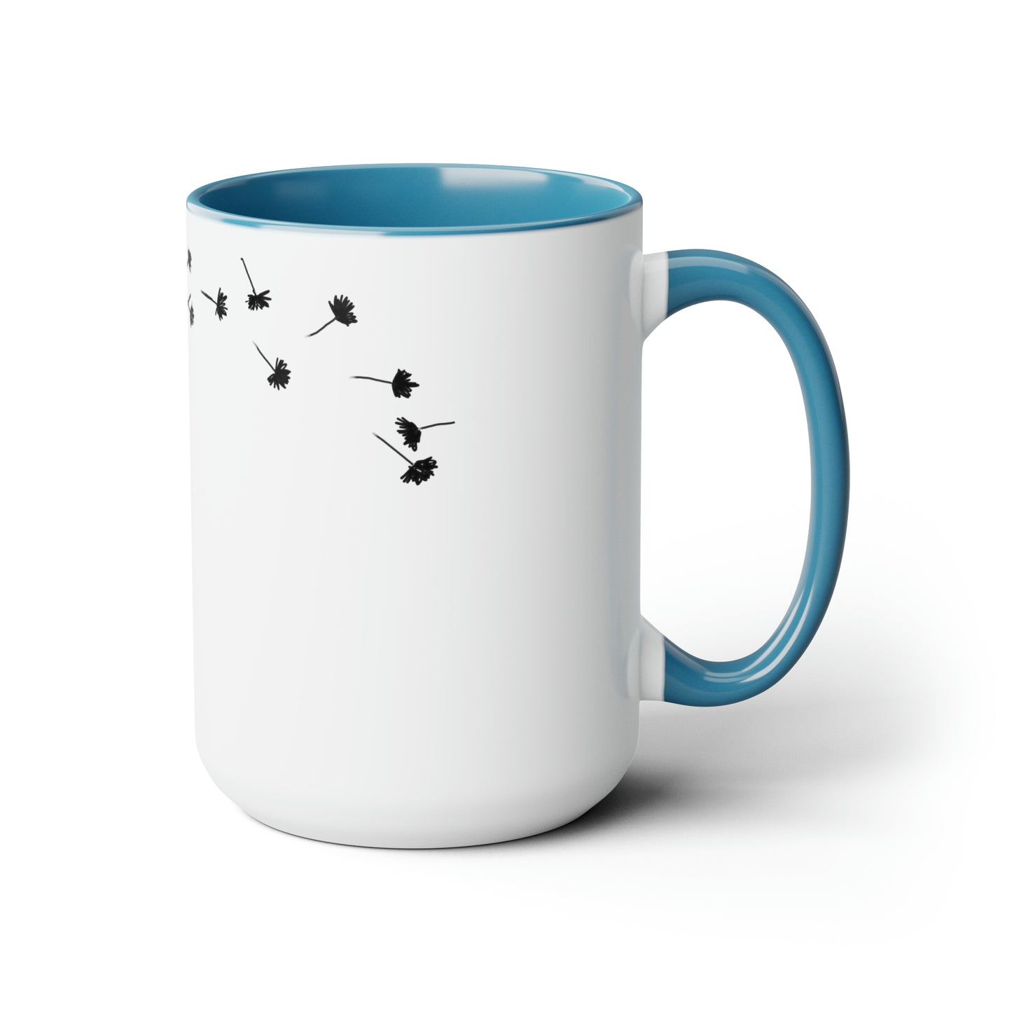 This too shall pass Two-Tone Coffee Mugs, 15oz