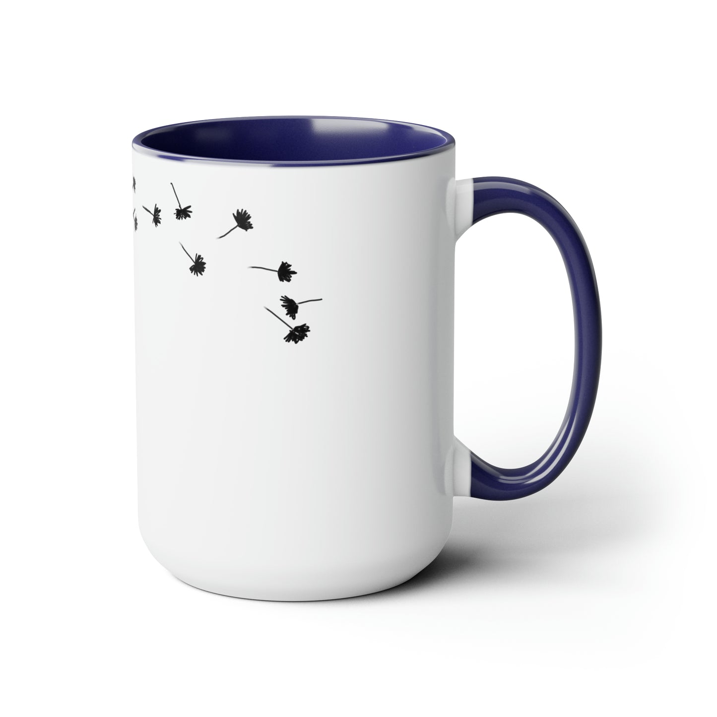 This too shall pass Two-Tone Coffee Mugs, 15oz