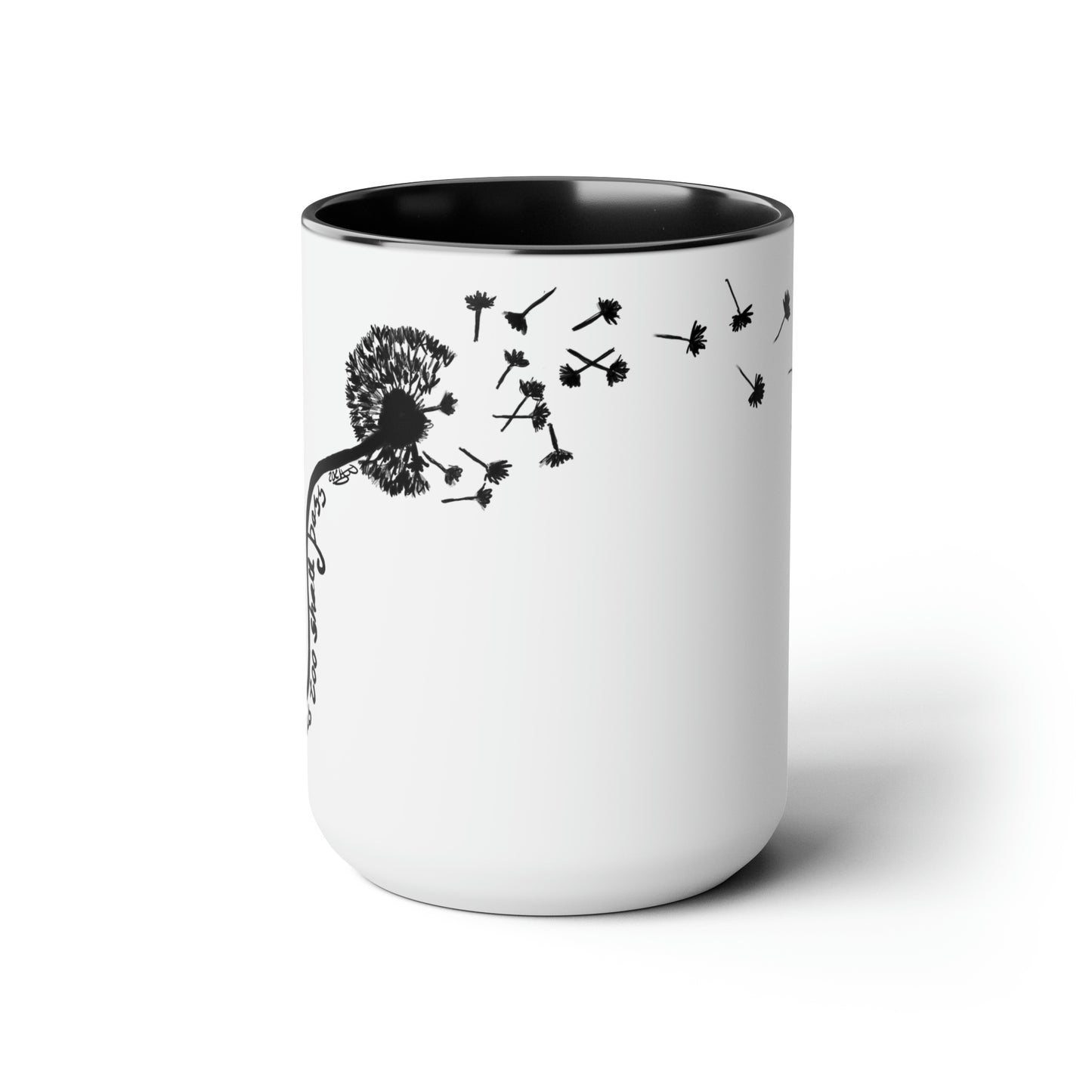 This too shall pass Two-Tone Coffee Mugs, 15oz