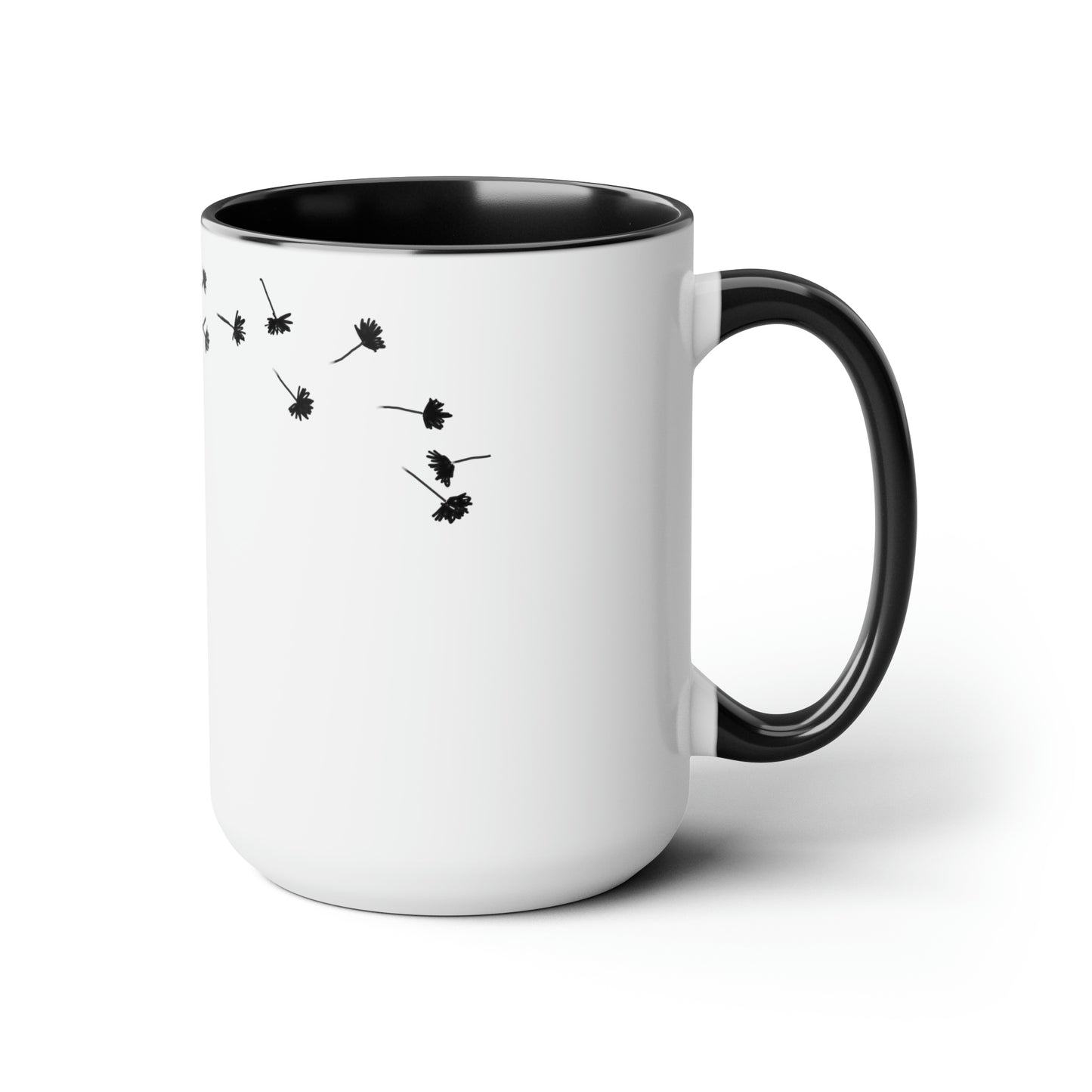 This too shall pass Two-Tone Coffee Mugs, 15oz