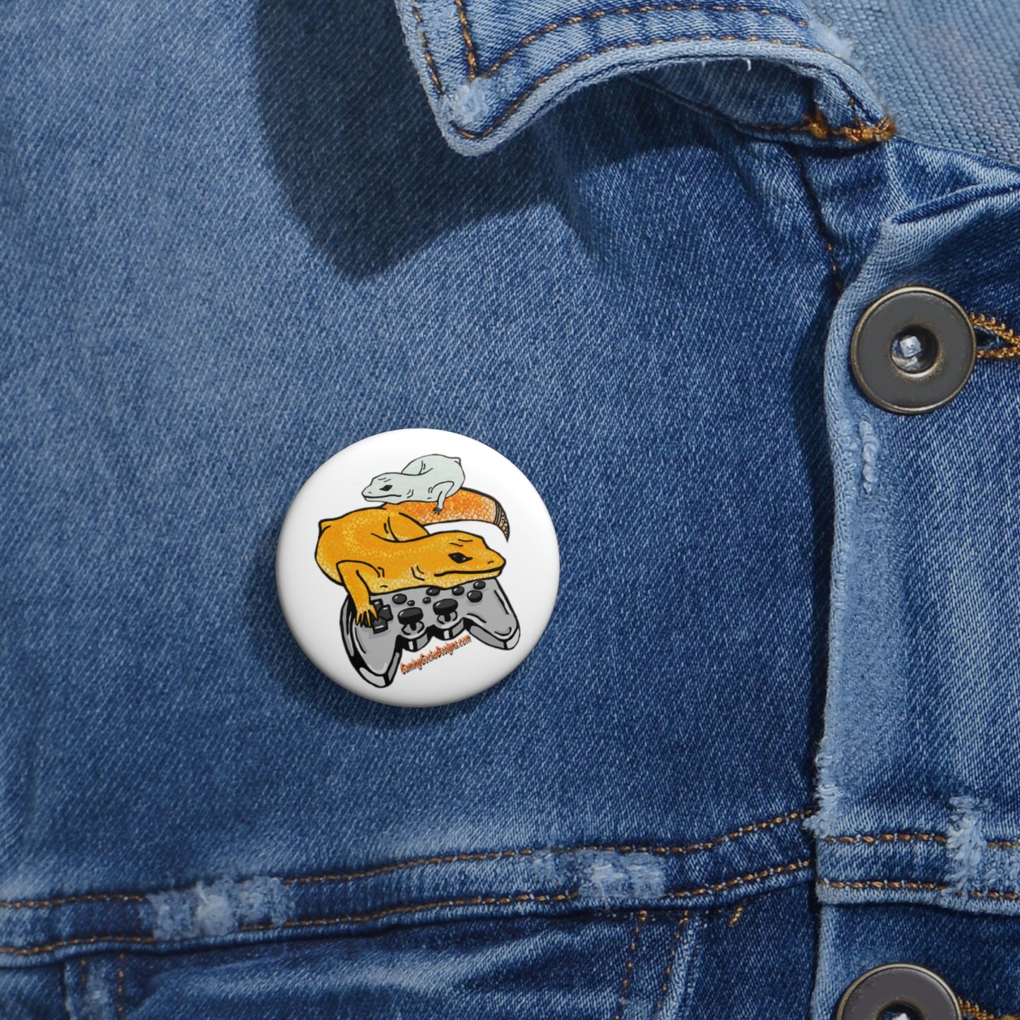 Custom Pin Buttons