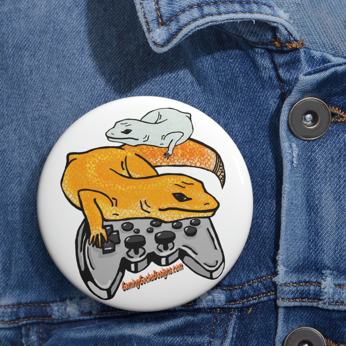 Custom Pin Buttons